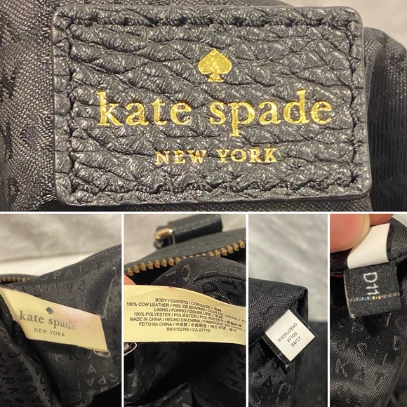 Kate Spade EUC Grant Park Alida Black Leather Tote - Picture 7 of 9